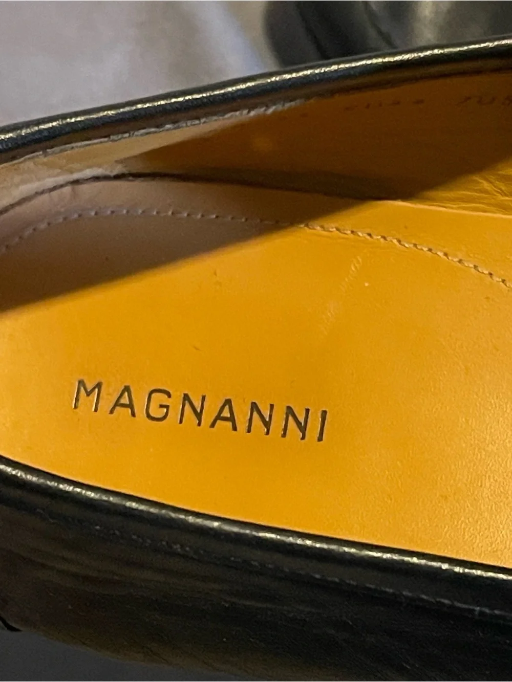 Magnanni slip on shoes mens 13 pre-owned‎ condition